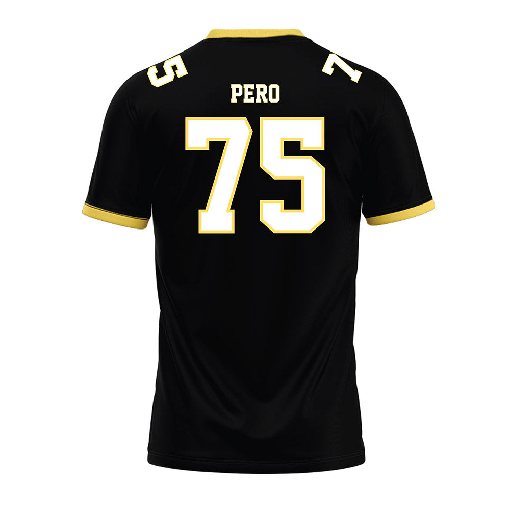 PLU - NCAA Football : Carsen Pero - Black Premium Football Jersey