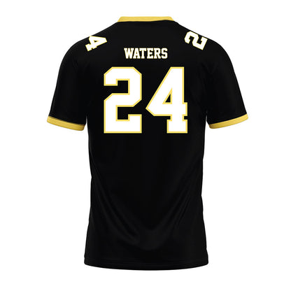 PLU - NCAA Football : Davyn Waters - Black Premium Football Jersey