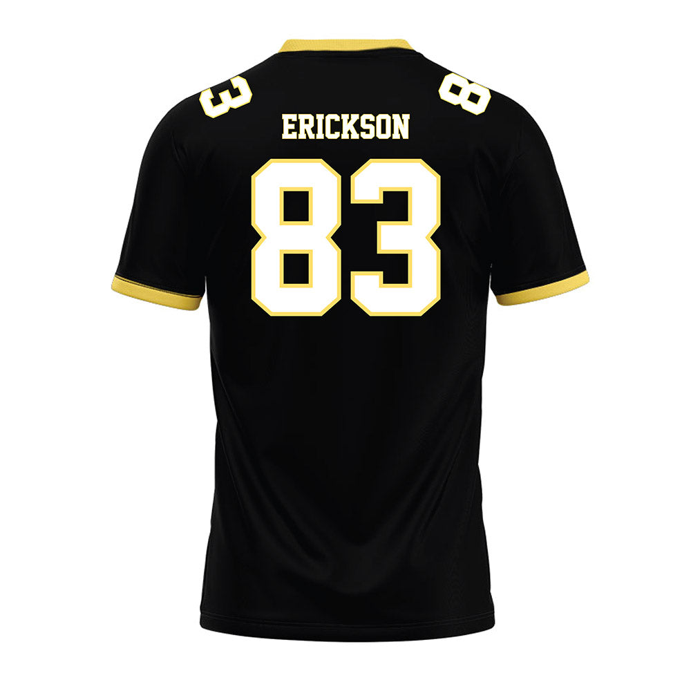PLU - NCAA Football : Jack Erickson - Black Premium Football Jersey