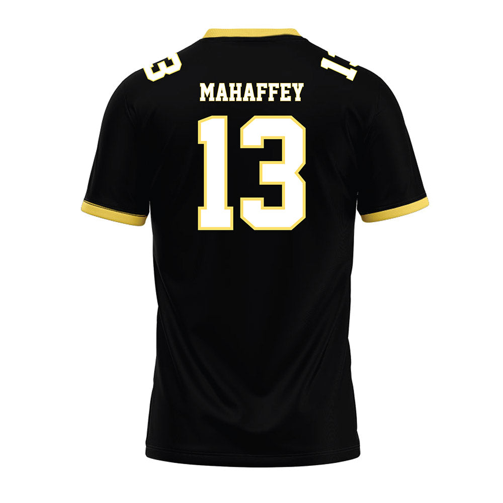 PLU - NCAA Football : Anthony Mahaffey - Black Premium Football Jersey-1