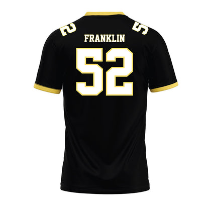 PLU - NCAA Football : Drew Franklin - Black Premium Football Jersey-1