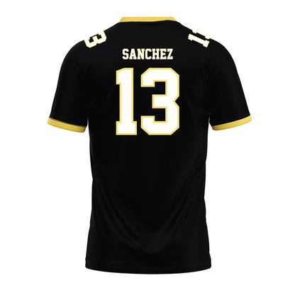 PLU - NCAA Football : Eddie Sanchez - Black Premium Football Jersey