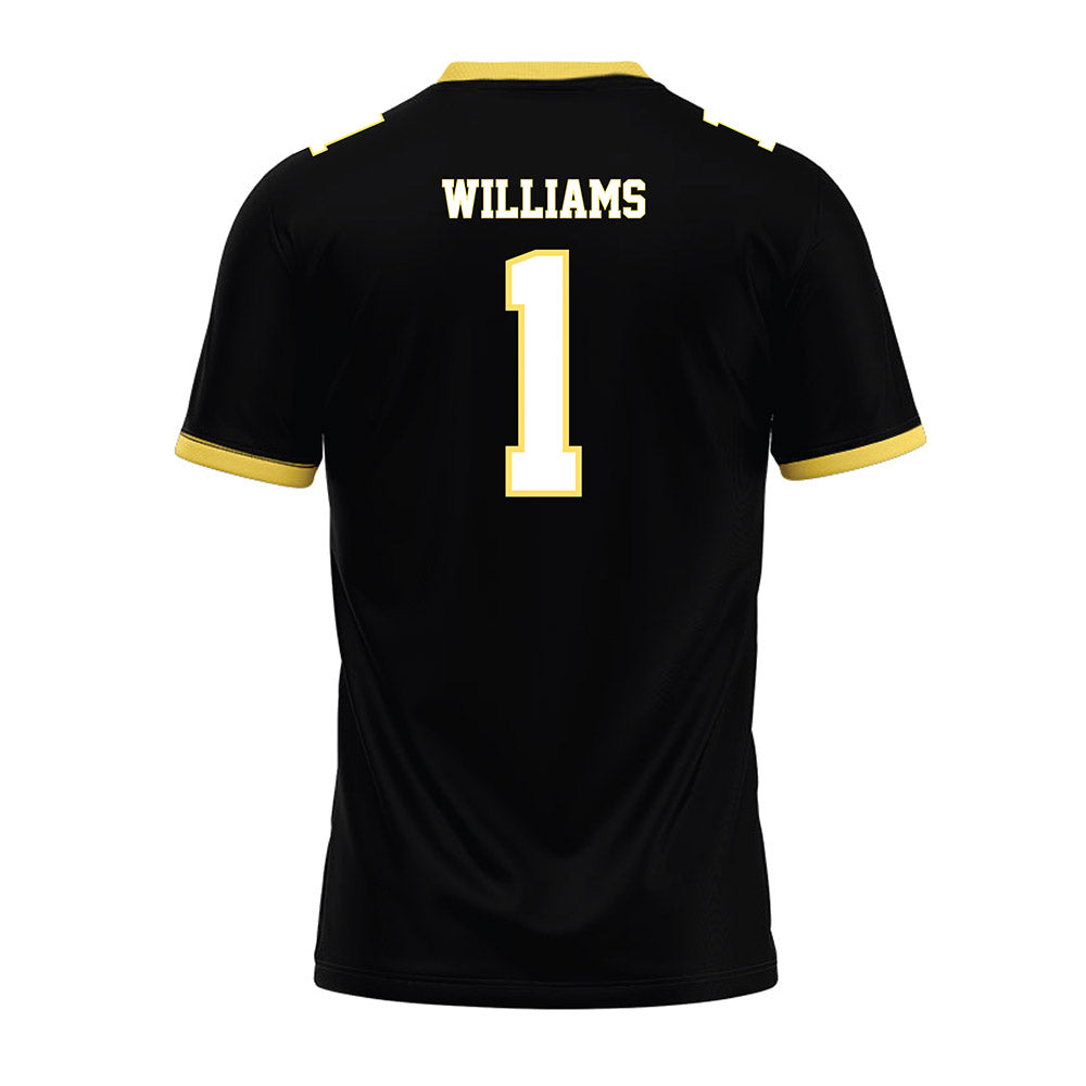 PLU - NCAA Football : Mouse Williams - Black Premium Football Jersey