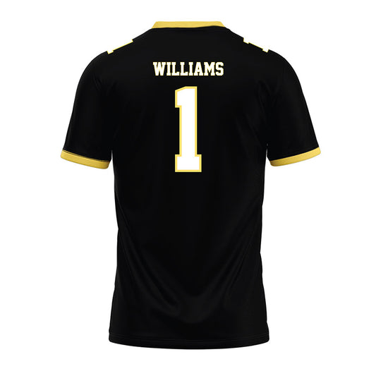 PLU - NCAA Football : Mouse Williams - Black Premium Football Jersey