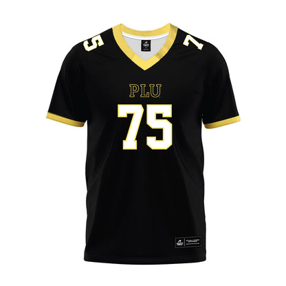 PLU - NCAA Football : Carsen Pero - Black Premium Football Jersey