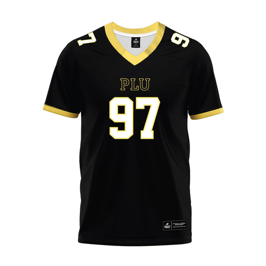 PLU - NCAA Football : Andrew Comito - Black Premium Football Jersey