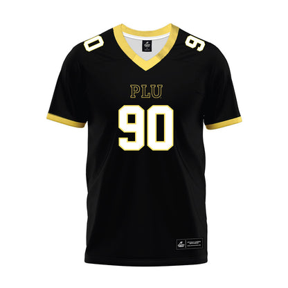 PLU - NCAA Football : Gavin Hawley - Black Premium Football Jersey