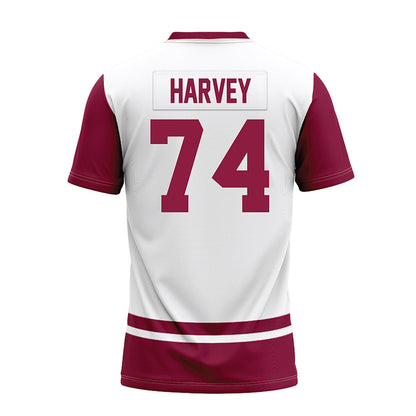 NMSU - NCAA Football : Elijah Harvey - White Premium Football Jersey