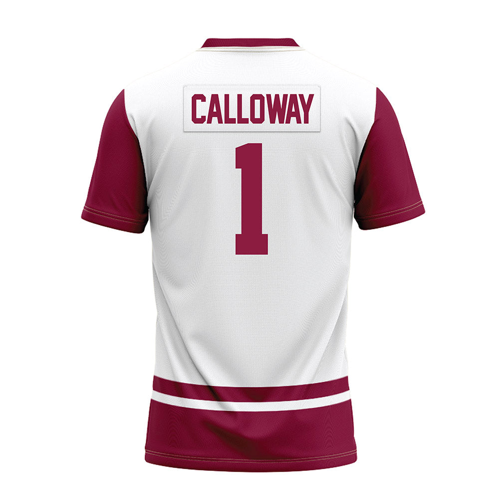 NMSU - NCAA Football : Kadarius Calloway - White Premium Football Jersey-1