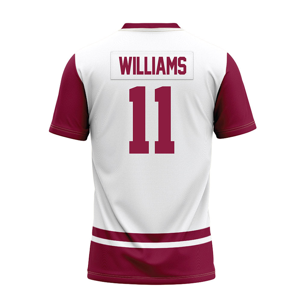 NMSU - NCAA Football : AJ Williams - White Premium Football Jersey-1