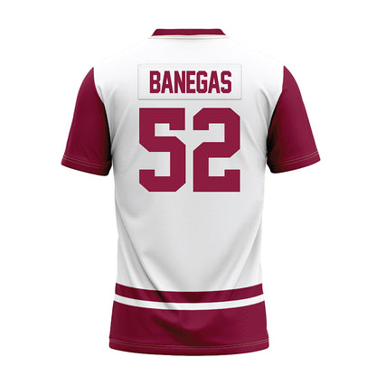 NMSU - NCAA Football : Joey Banegas - White Premium Football Jersey-1