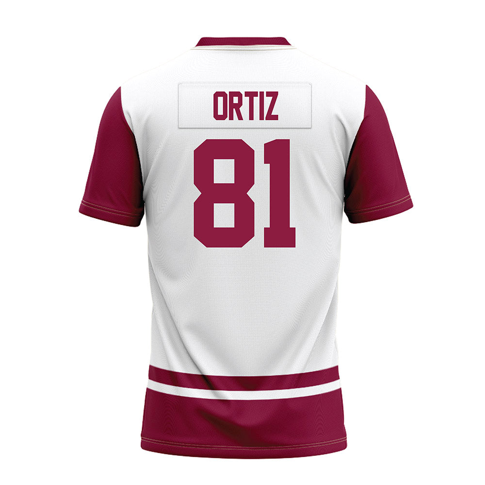NMSU - NCAA Football : Allen Ortiz - White Premium Football Jersey-1