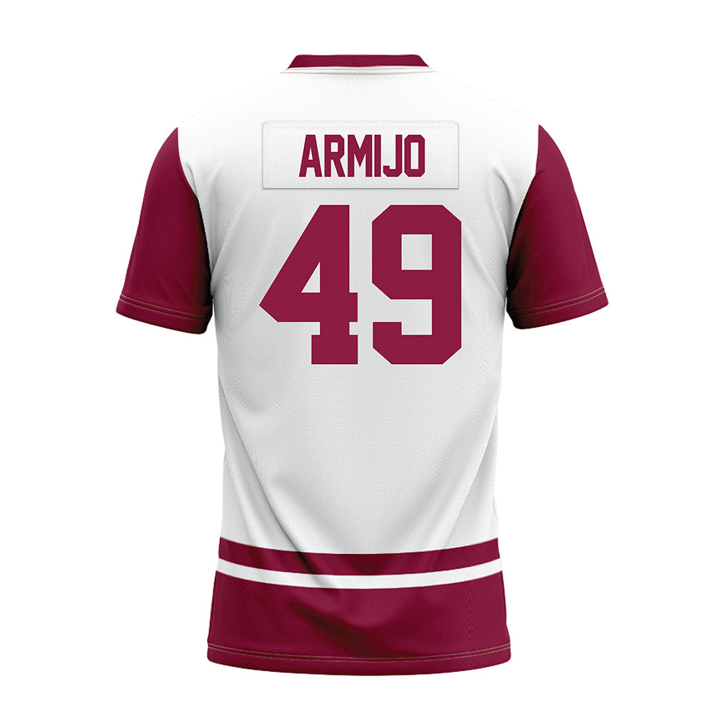 NMSU - NCAA Football : Noah Armijo - White Premium Football Jersey