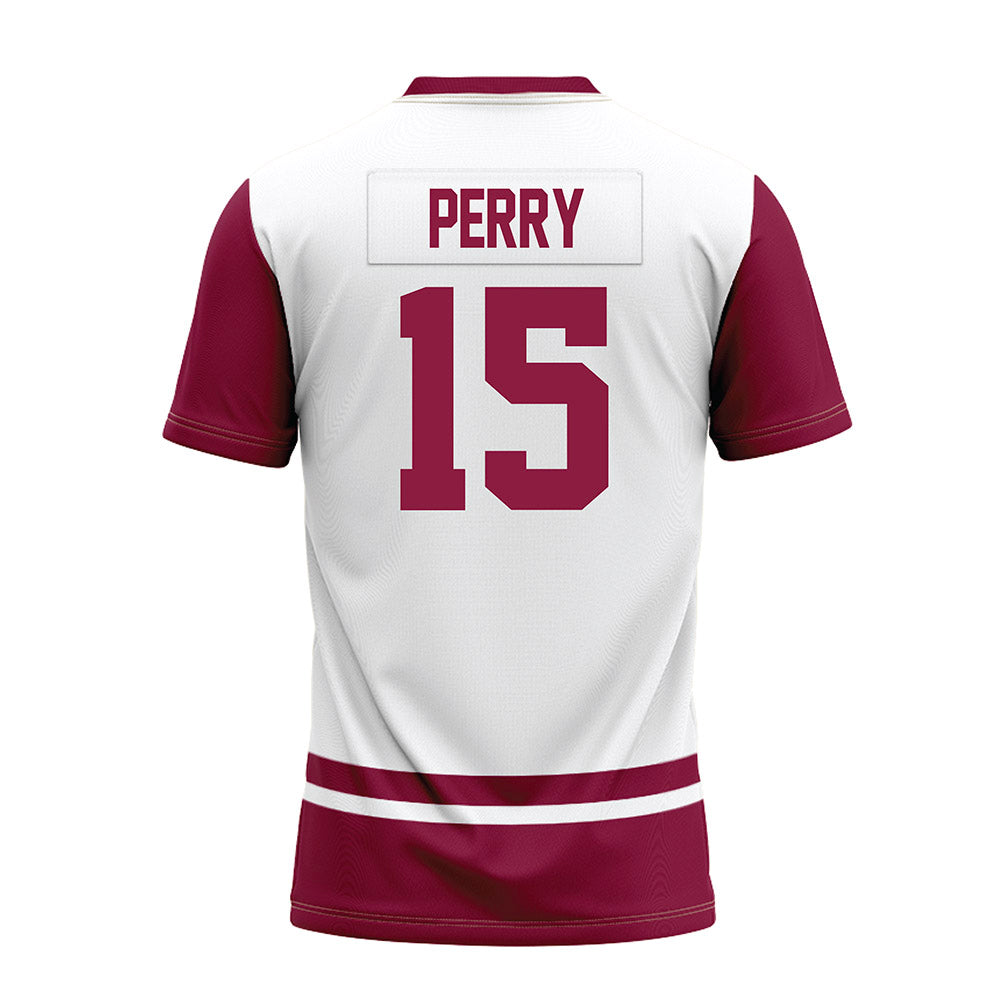 NMSU - NCAA Football : Rontravious Perry - White Premium Football Jersey