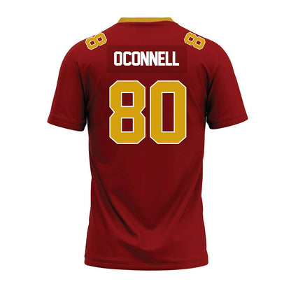 Elon - NCAA Football : Jack O'Connell - Maroon Premium Football Jersey