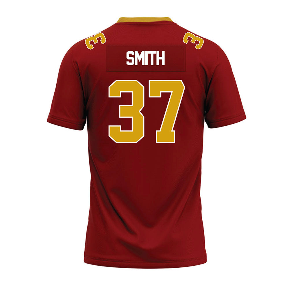 Elon - NCAA Football : Ross Smith - Maroon Premium Football Jersey