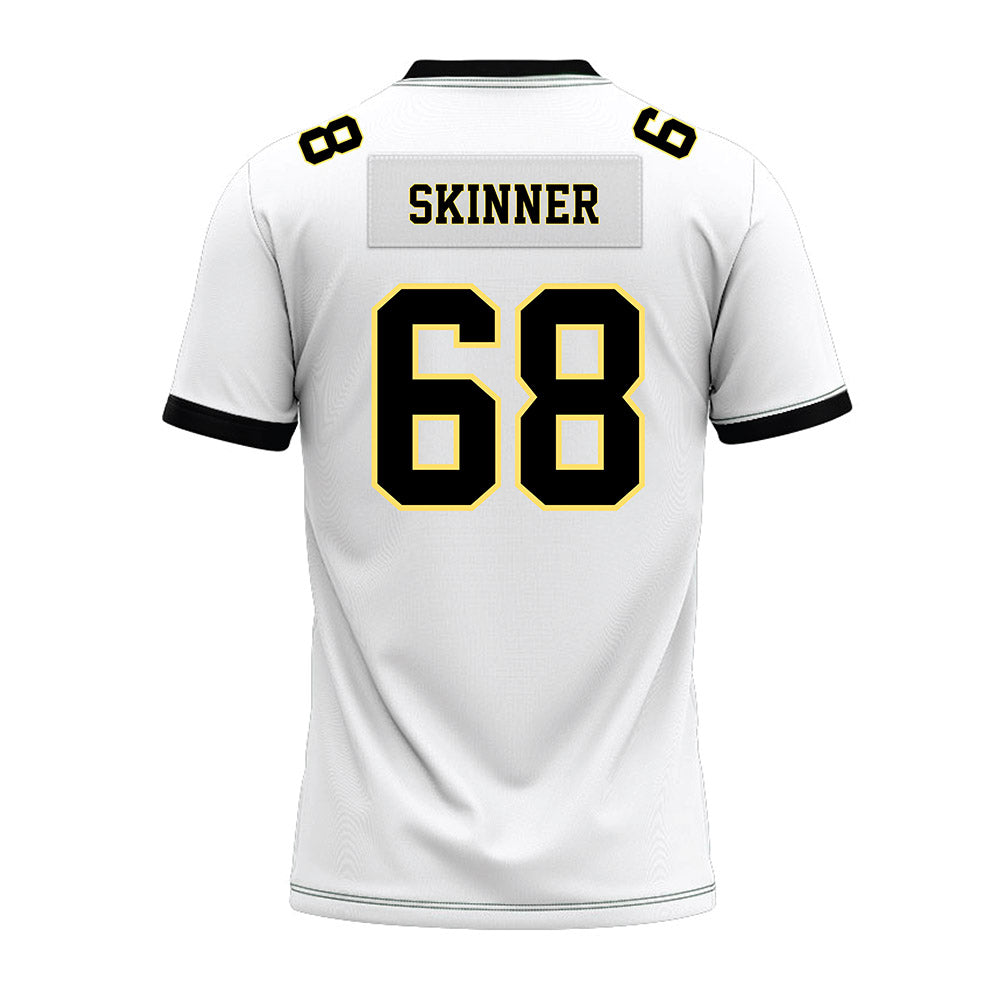PLU - NCAA Football : Nico Skinner - White Premium Football Jersey