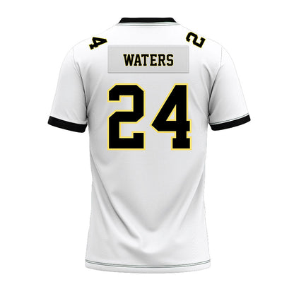 PLU - NCAA Football : Davyn Waters - White Premium Football Jersey
