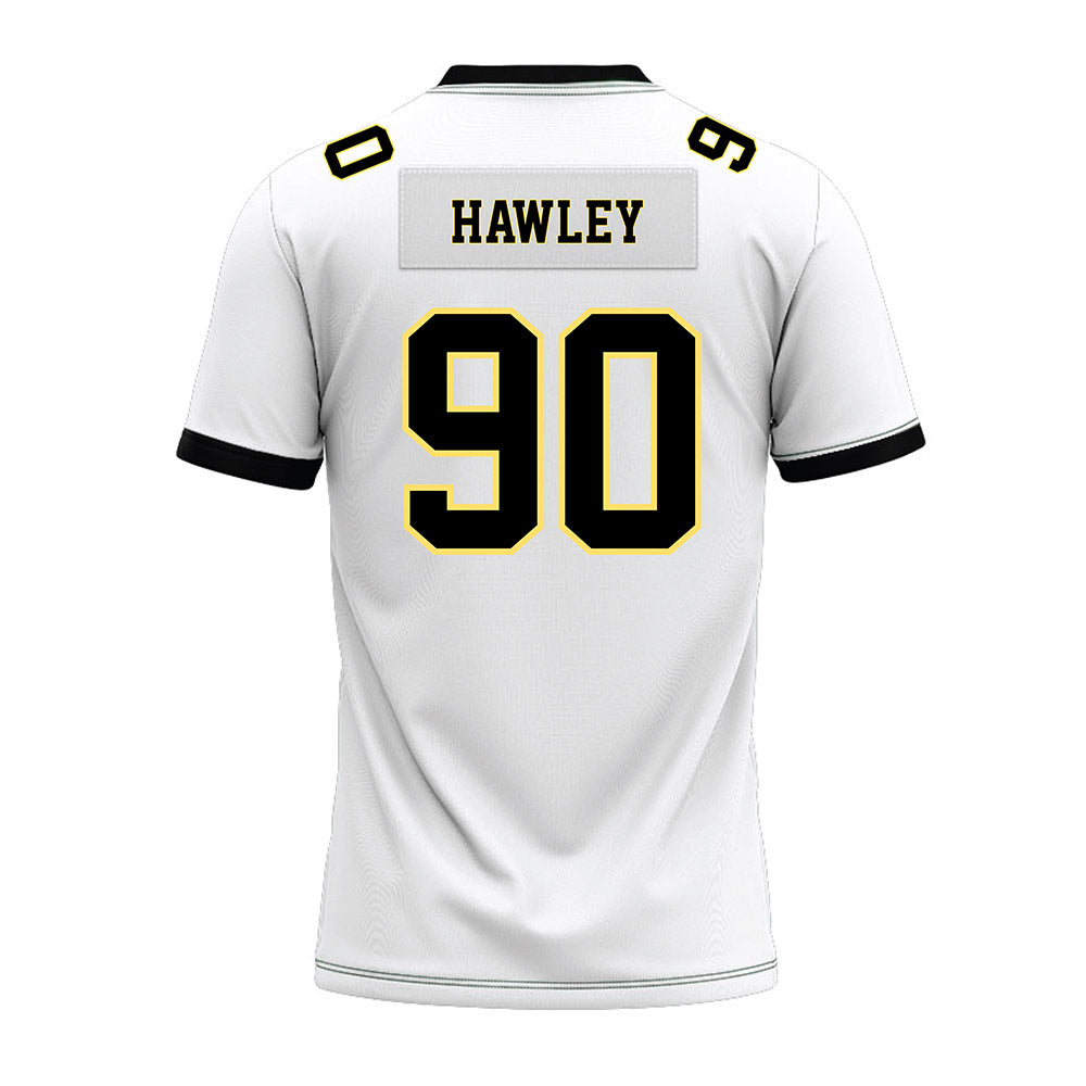 PLU - NCAA Football : Gavin Hawley - White Premium Football Jersey