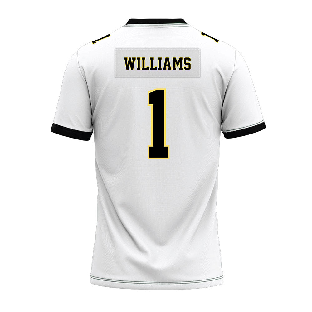 PLU - NCAA Football : Mouse Williams - White Premium Football Jersey