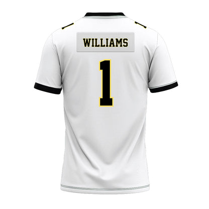 PLU - NCAA Football : Mouse Williams - White Premium Football Jersey