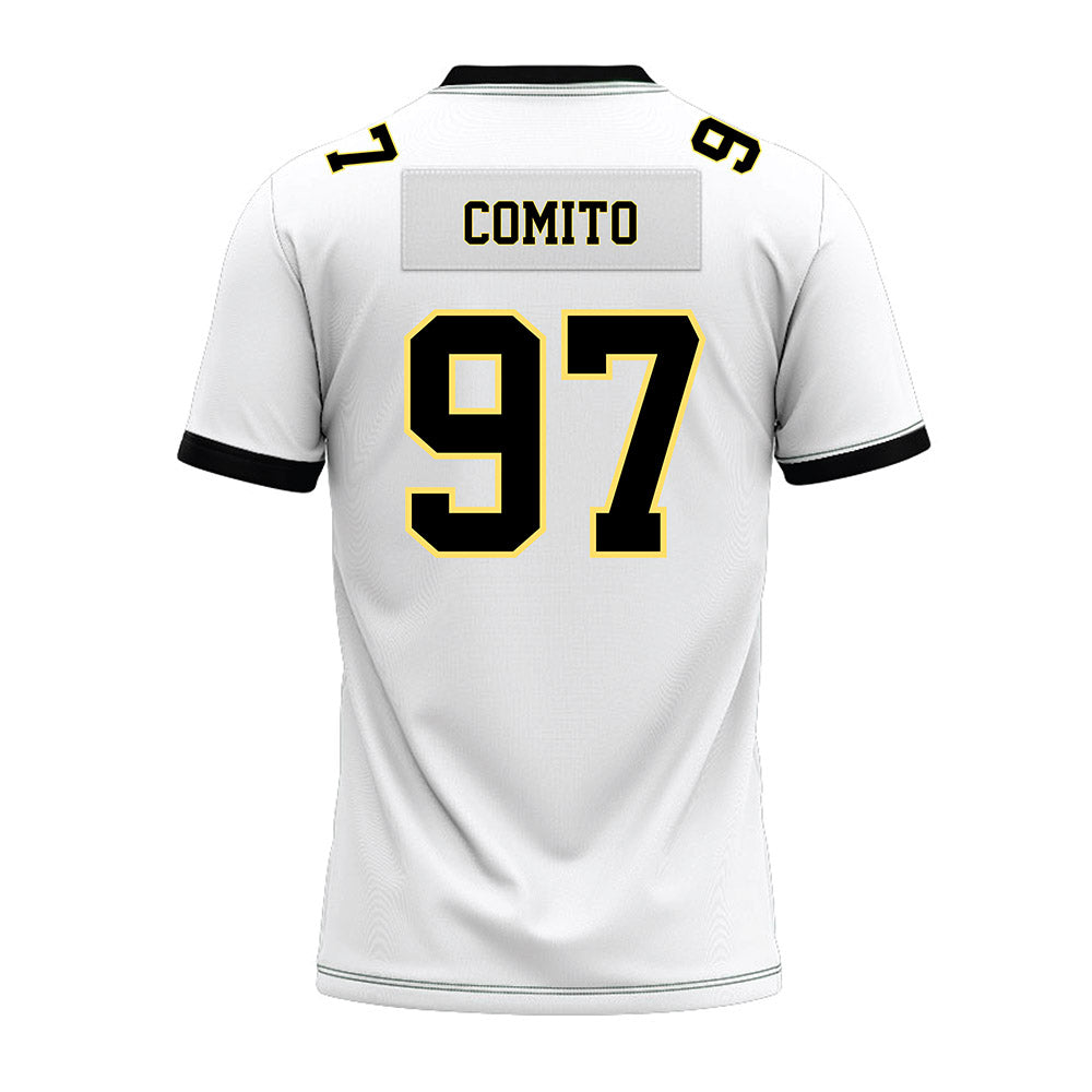PLU - NCAA Football : Andrew Comito - White Premium Football Jersey
