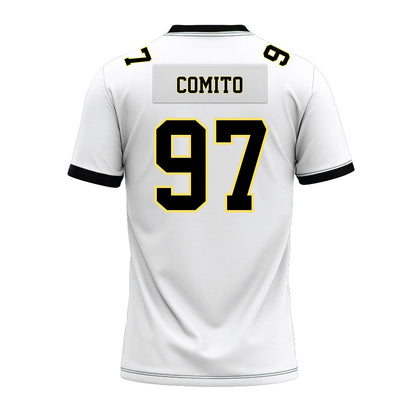 PLU - NCAA Football : Andrew Comito - White Premium Football Jersey