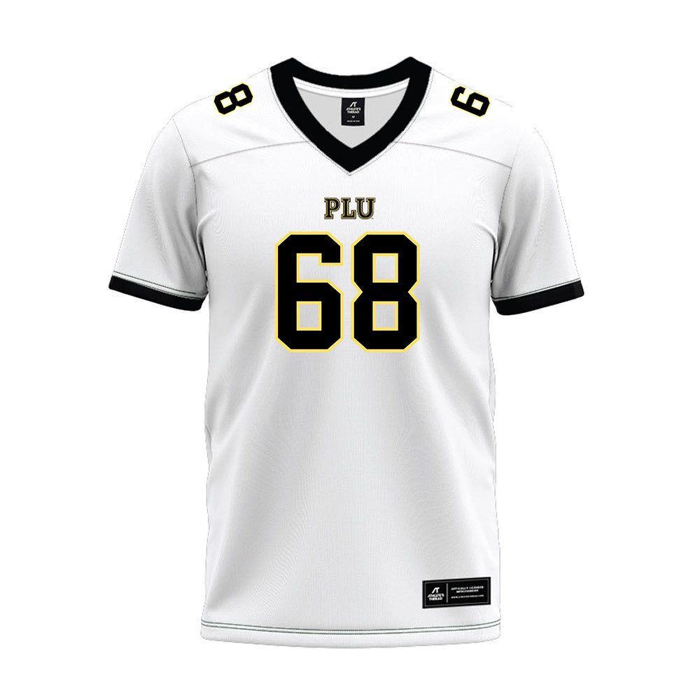 PLU - NCAA Football : Nico Skinner - White Premium Football Jersey
