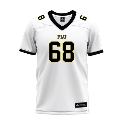 PLU - NCAA Football : Nico Skinner - White Premium Football Jersey