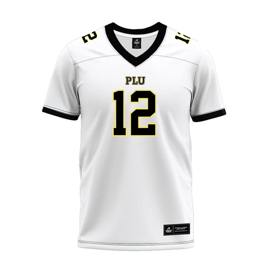 PLU - NCAA Football : Kai Lewis - White Premium Football Jersey