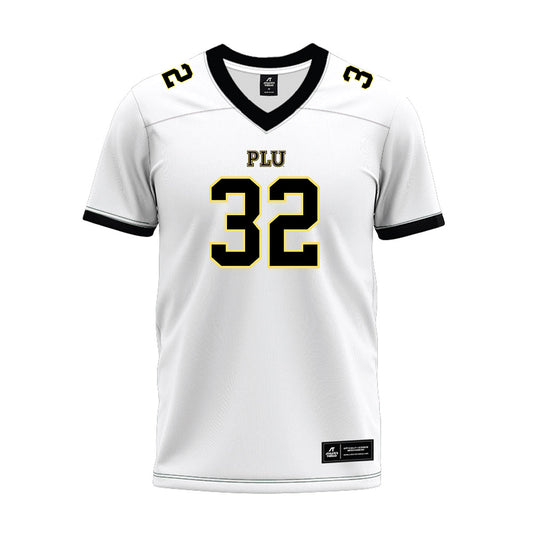 PLU - NCAA Football : Michael Hause - White Premium Football Jersey