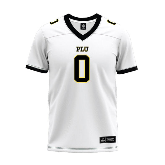 PLU - NCAA Football : Zachary Gable - White Premium Football Jersey