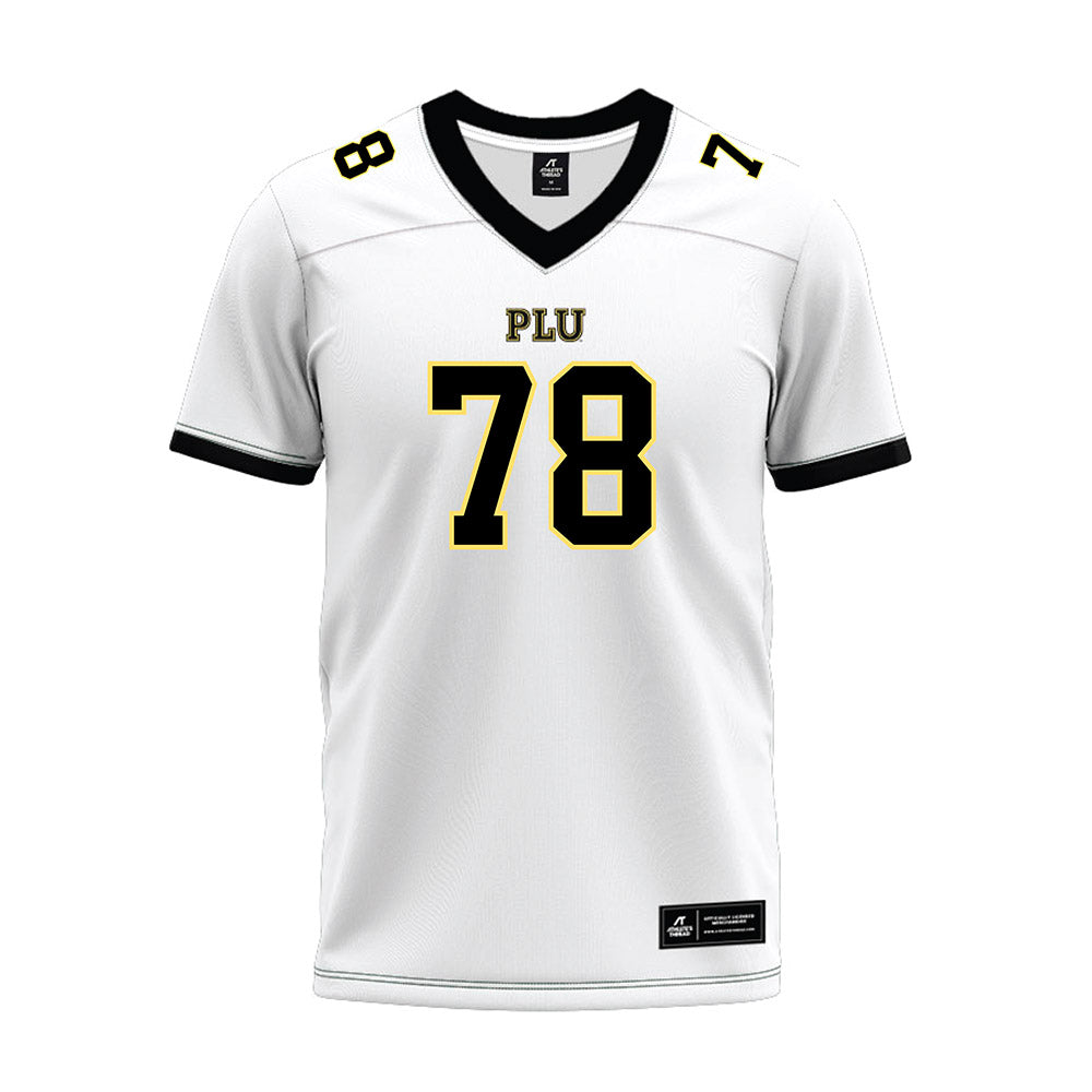 PLU - NCAA Football : Griffin Montana - White Premium Football Jersey