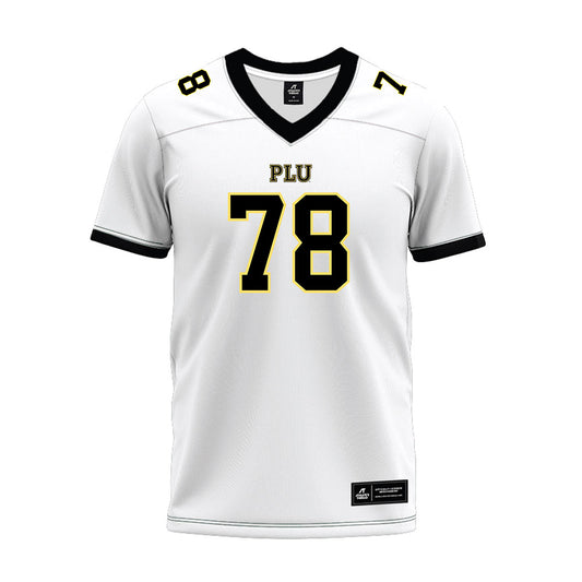 PLU - NCAA Football : Griffin Montana - White Premium Football Jersey