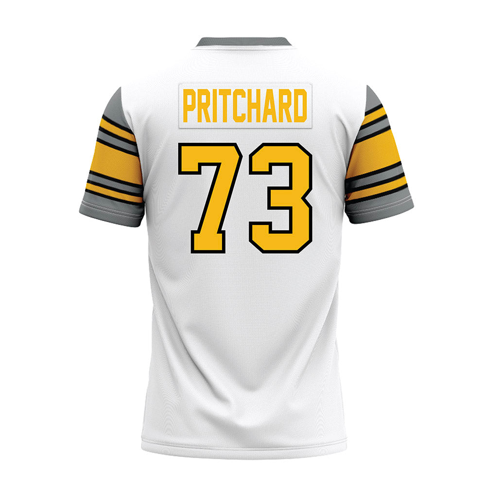 Idaho - NCAA Football : Nathan Pritchard - White Premium Football Jersey-1