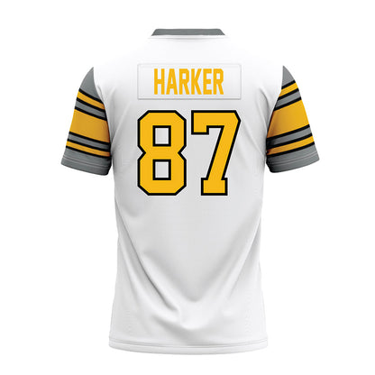 Idaho - NCAA Football : Everson Harker - White Premium Football Jersey
