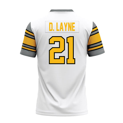 Idaho - NCAA Football : Dylan Layne - White Premium Football Jersey