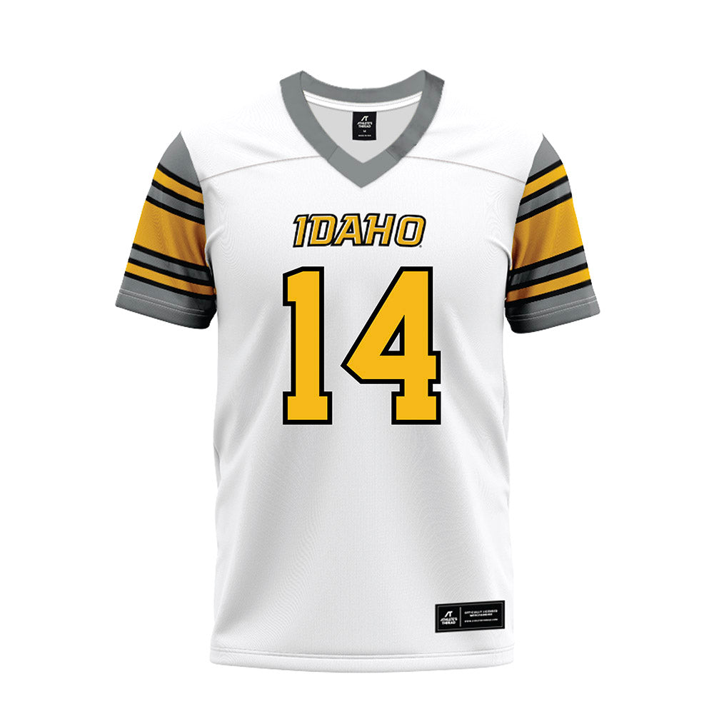 Idaho - NCAA Football : Emmerson Menjivar-Cortez - White Premium Football Jersey