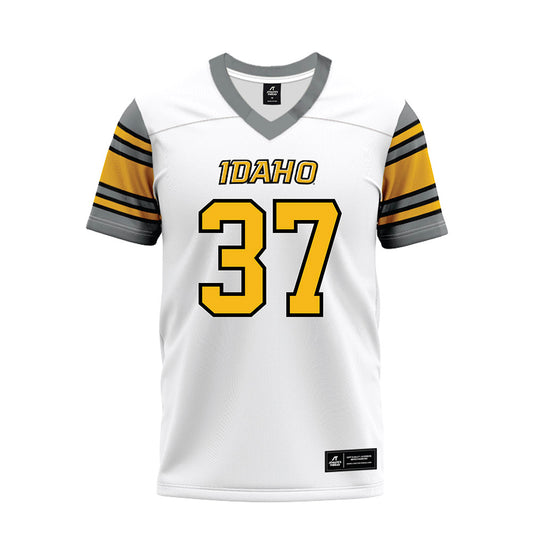 Idaho - NCAA Football : Hayden Kincheloe - White Premium Football Jersey-0