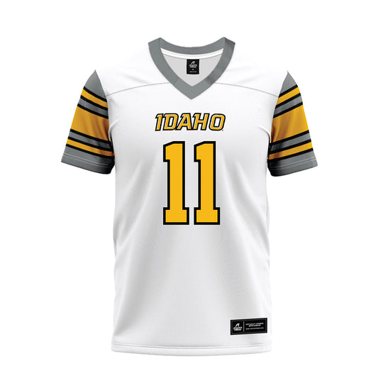 Idaho - NCAA Football : Nolan McWilliams - White Premium Football Jersey-0