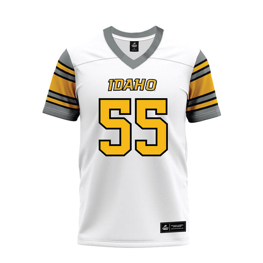 Idaho - NCAA Football : Maake Apo - White Premium Football Jersey-0