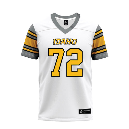 Idaho - NCAA Football : Gabriel Staszak - White Premium Football Jersey-0