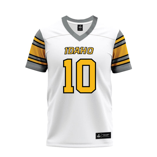 Idaho - NCAA Football : Jack Wagner - White Premium Football Jersey-0
