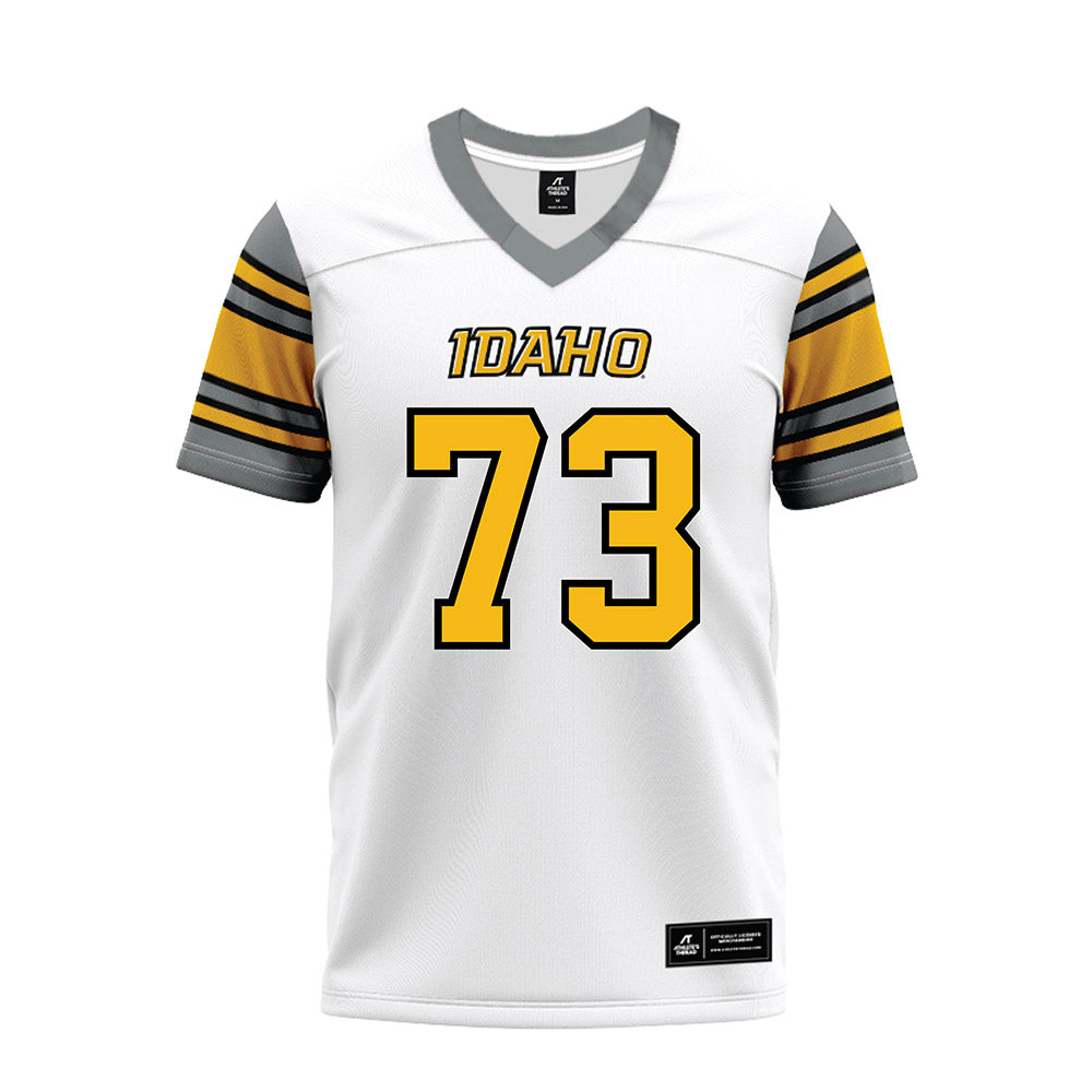 Idaho - NCAA Football : Nathan Pritchard - White Premium Football Jersey-0