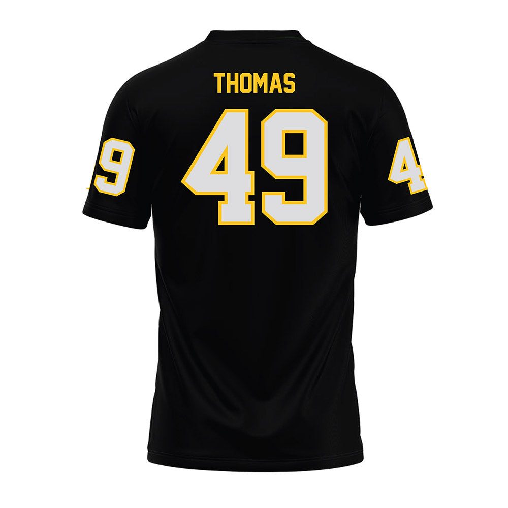 Idaho - NCAA Football : Brody Thomas - Black Premium Football Jersey-1