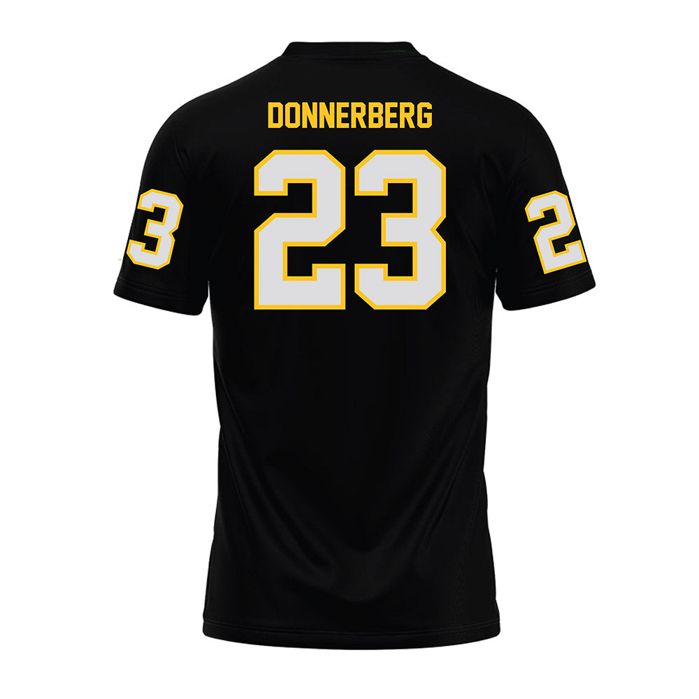 Idaho - NCAA Football : Wiley Donnerberg - Black Premium Football Jersey