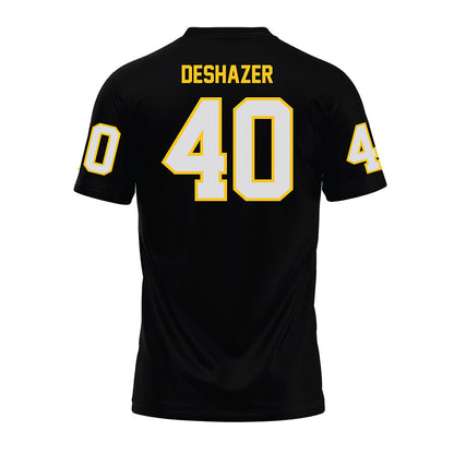 Idaho - NCAA Football : Harrison DeShazer - Black Premium Football Jersey-1