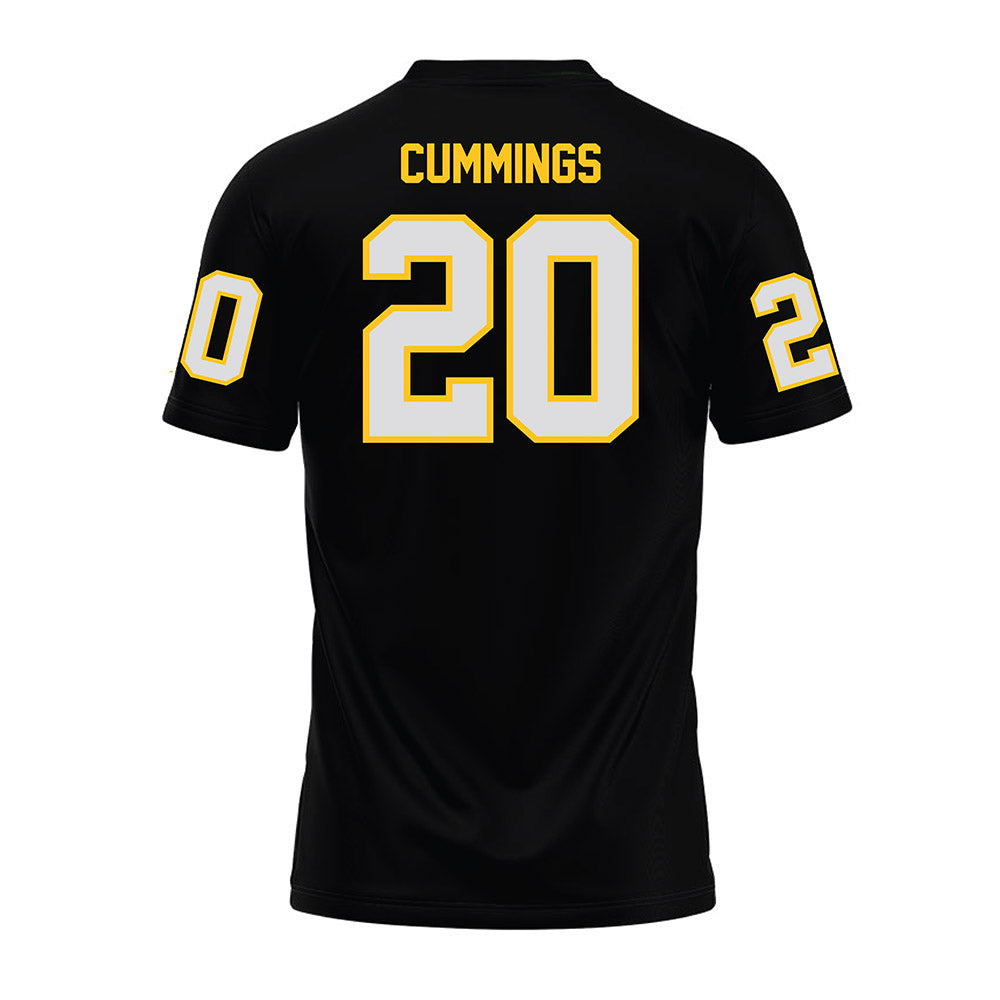 Idaho - NCAA Football : Elisha Cummings - Black Premium Football Jersey-1