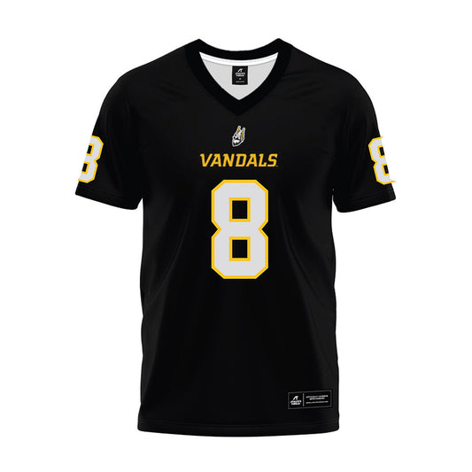 Idaho - NCAA Football : Josh Barnes - Black Premium Football Jersey-0