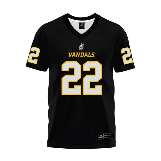 Idaho - NCAA Football : Wyatt Mickelberry - Black Premium Football Jersey-0